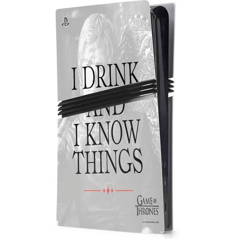 Game of Thrones: Tyrion Lannister Quote PS5 Pro Console Skin